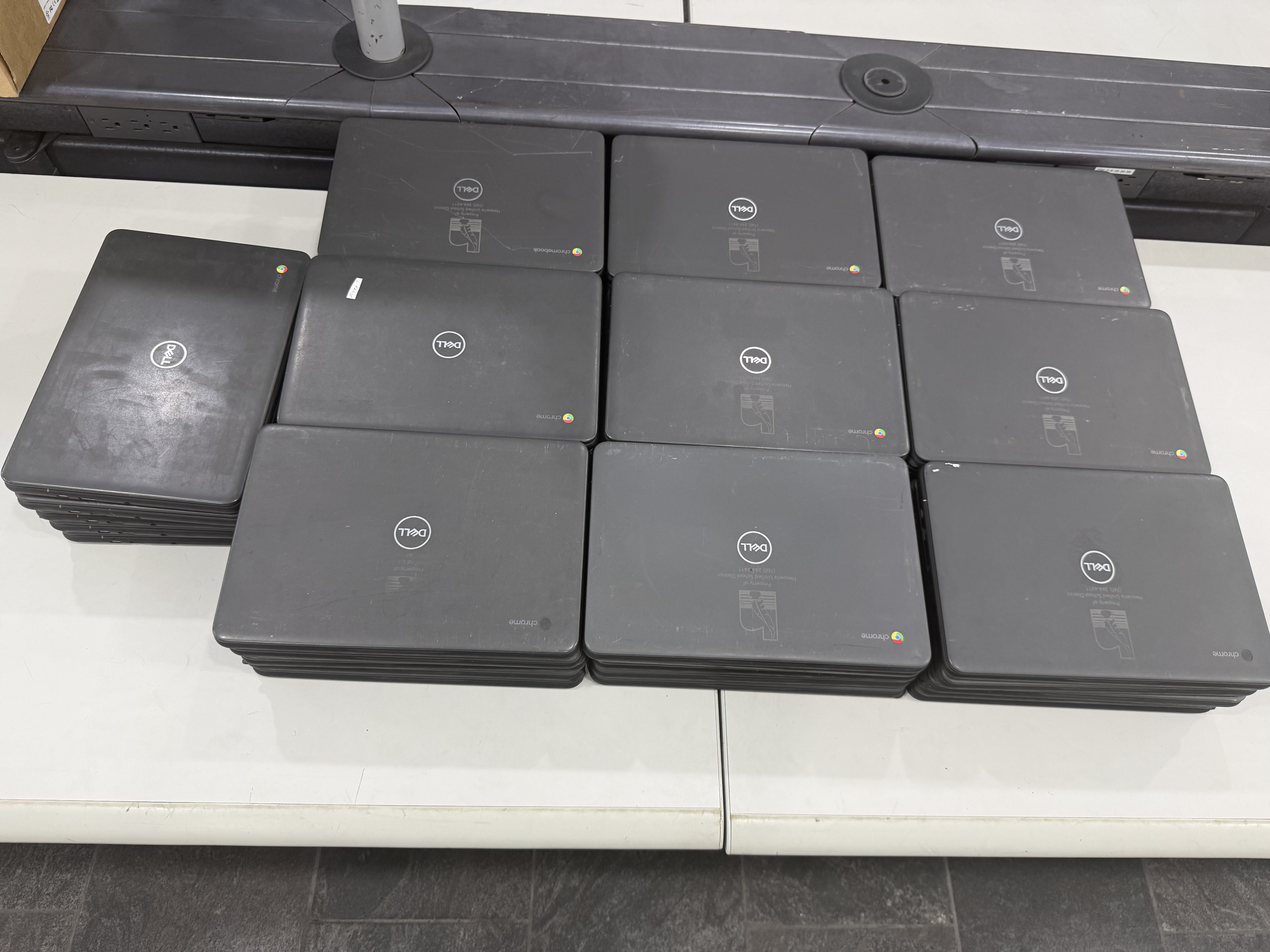 Lot of 100 Dell 3100 Chromebooks